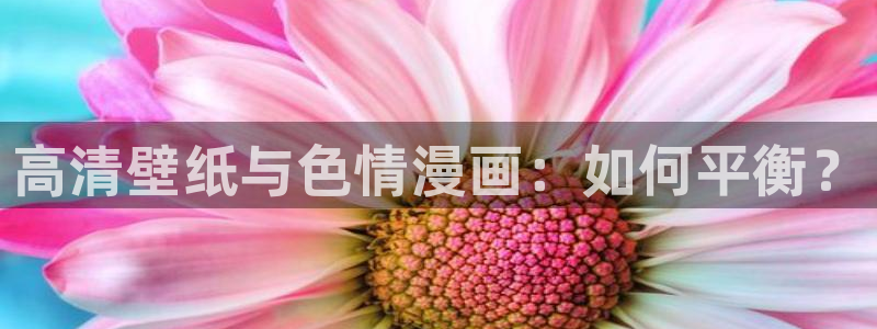 禁漫天堂污：高清壁纸与色情漫画：如何平衡？